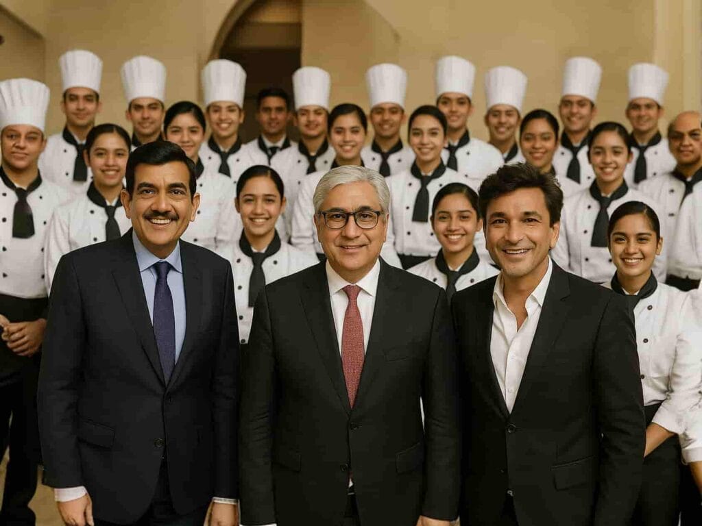 Hotel Management Sanjeev Kapoor, Punit Chatwal, Vikas Khanna