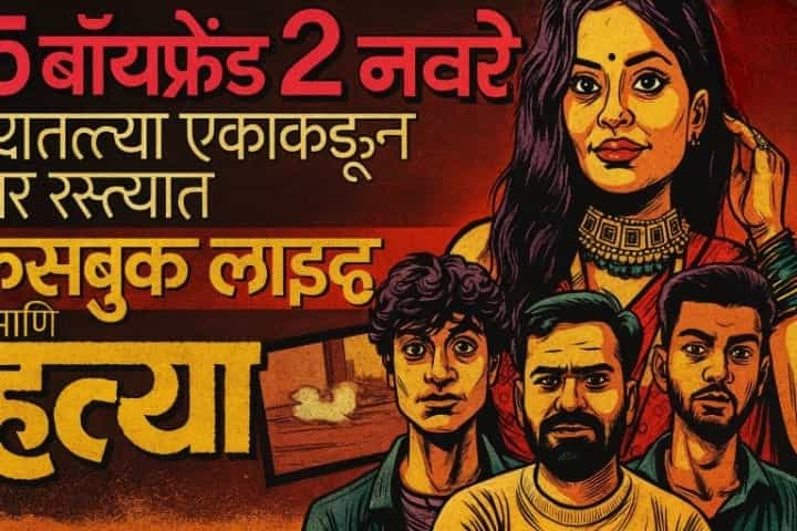 लग्नानंतर 5 बॉयफ्रेंड? FB Live Murder Case : Arvind Parihar ने Nandini ला का संपवलं? | Crime After Marriage News 2 FB Live Murder Arvind Parihar Nandini Case