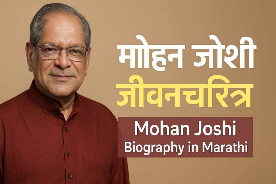 Mohan Joshi Biography Marathi